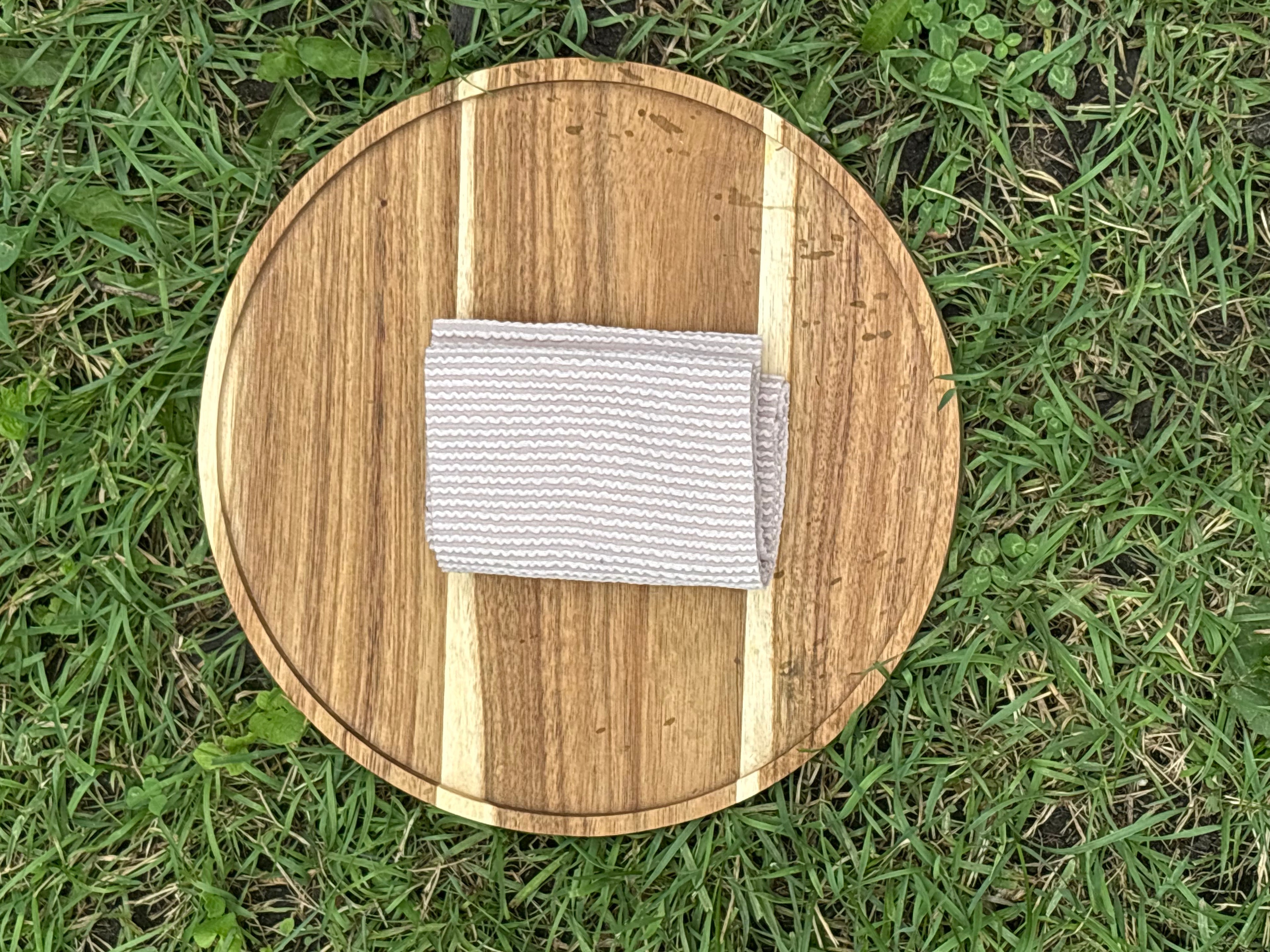 Tan ribbed