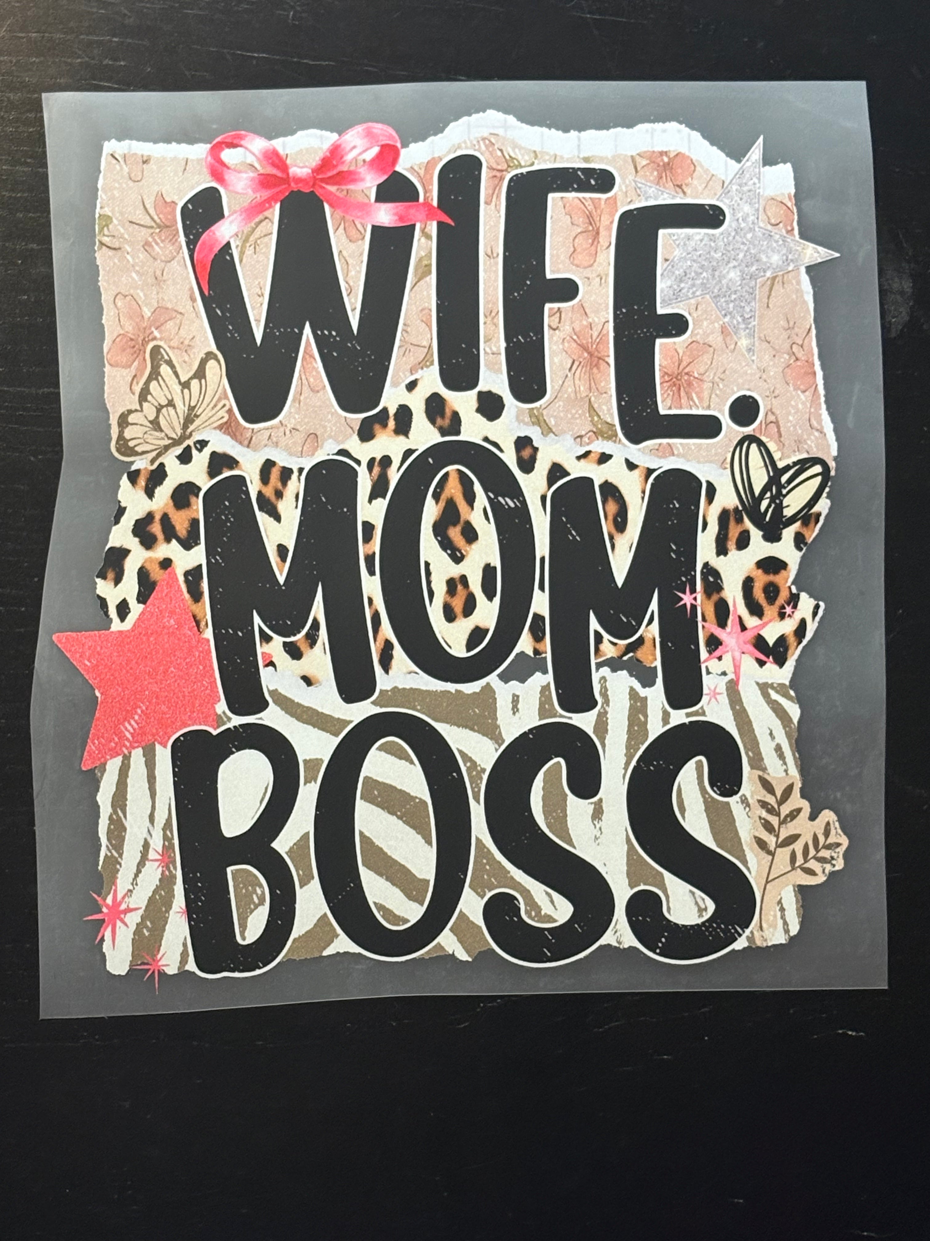 Wife mom boss