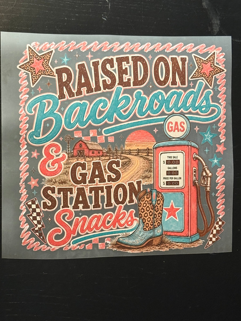 Raised on backroads