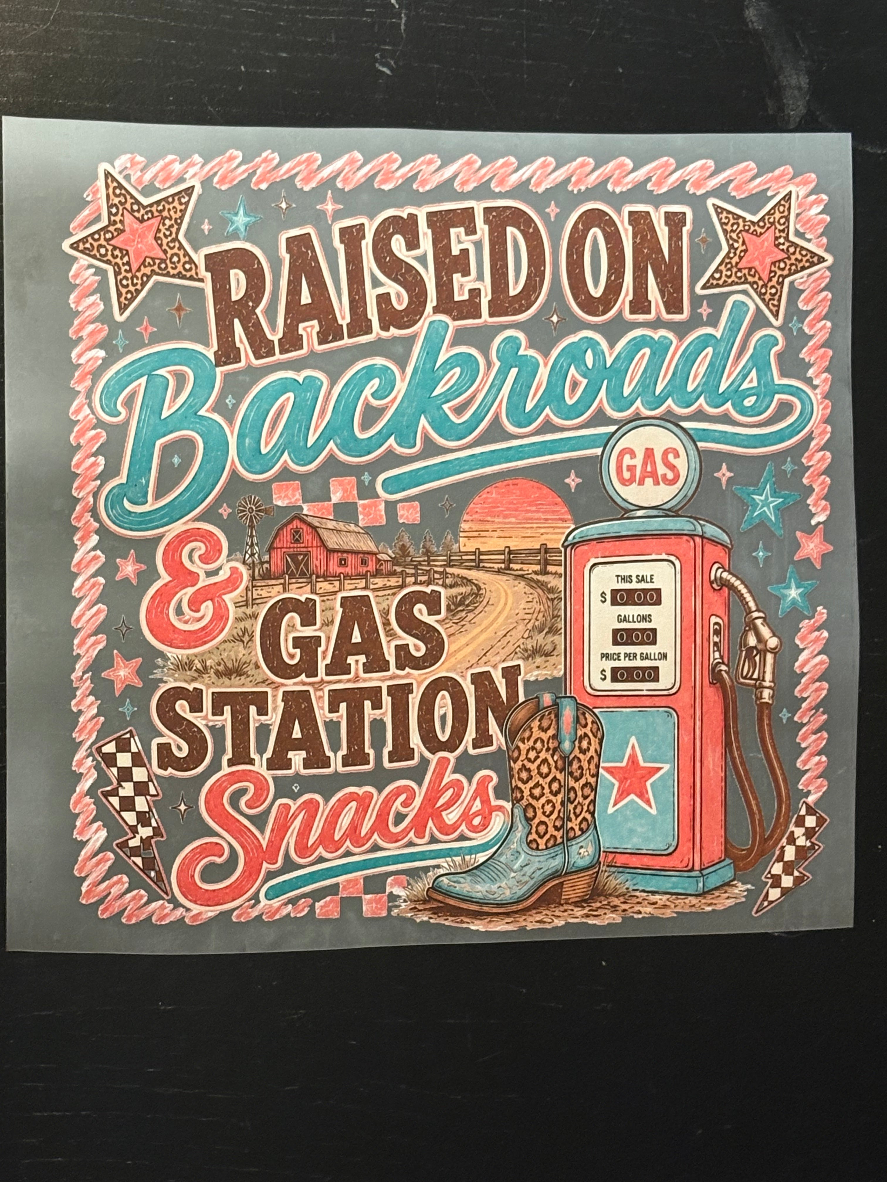 Raised on backroads