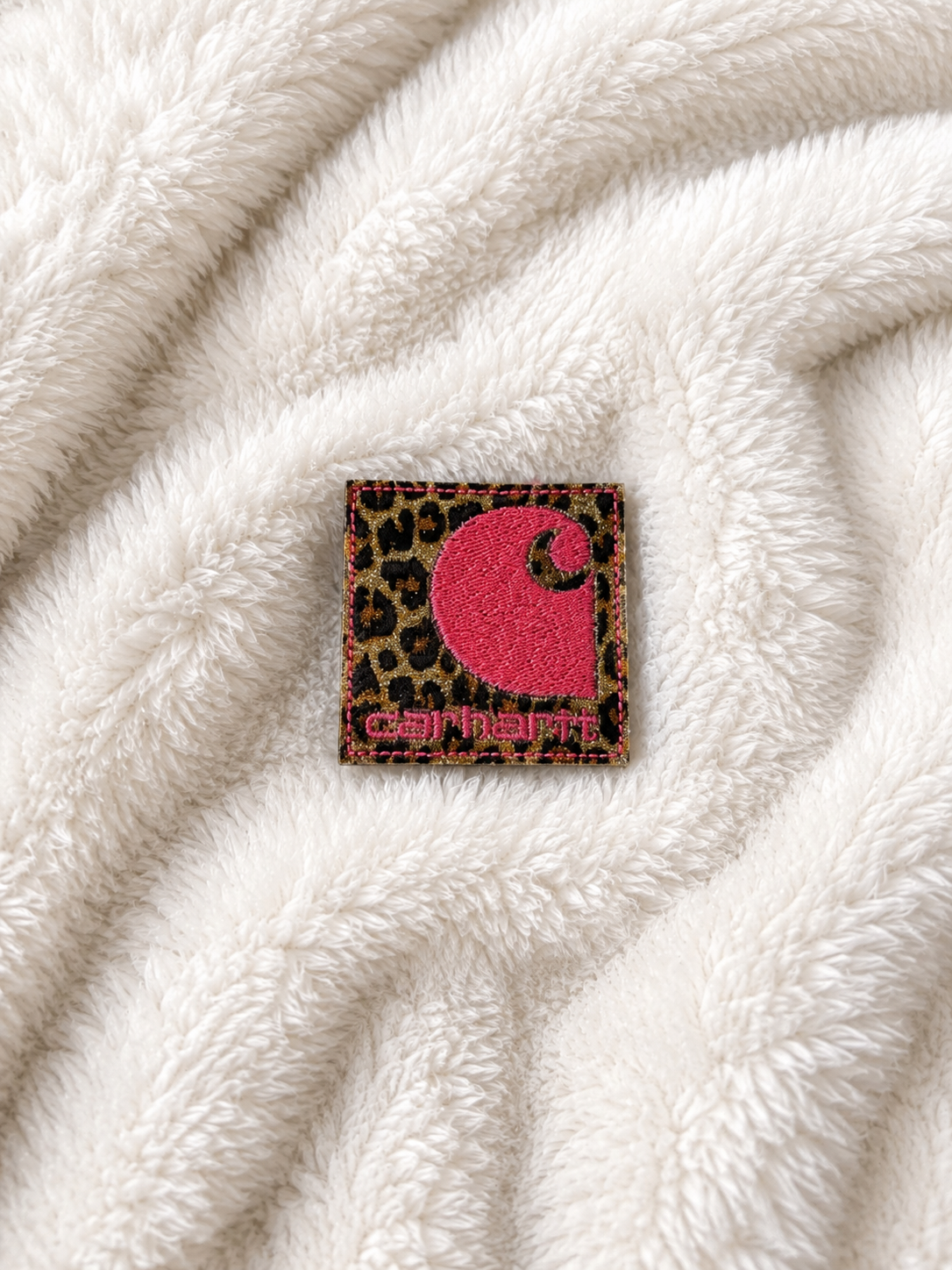 Cheetah pink patch