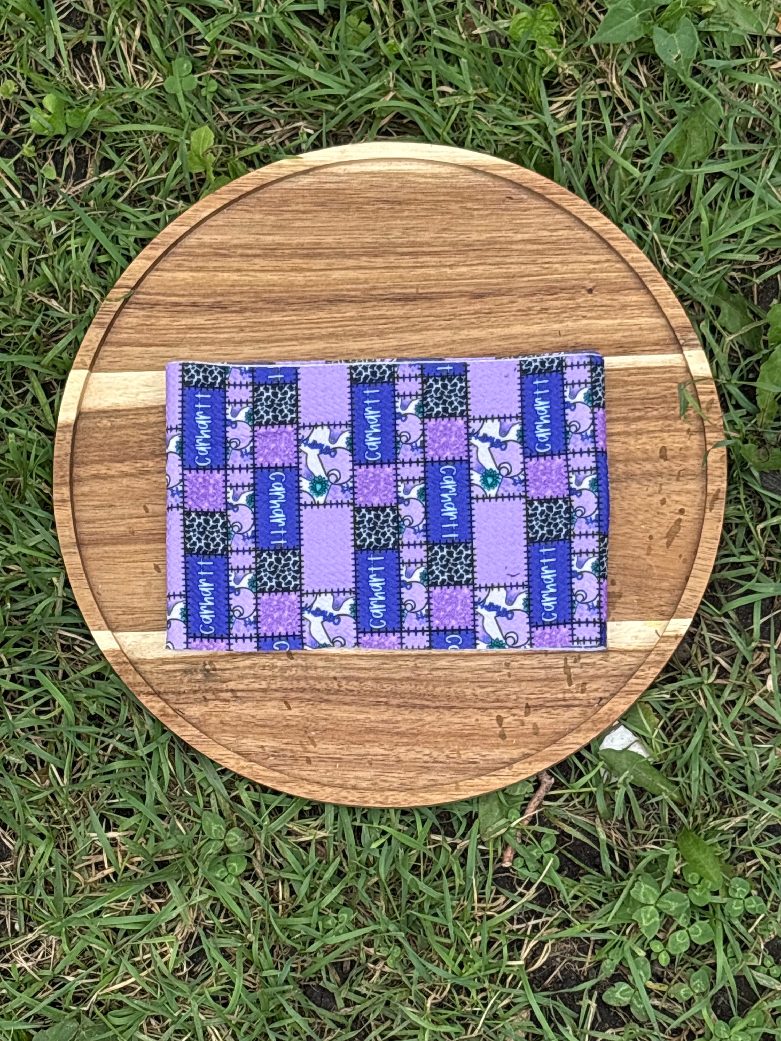 Purple patchwork