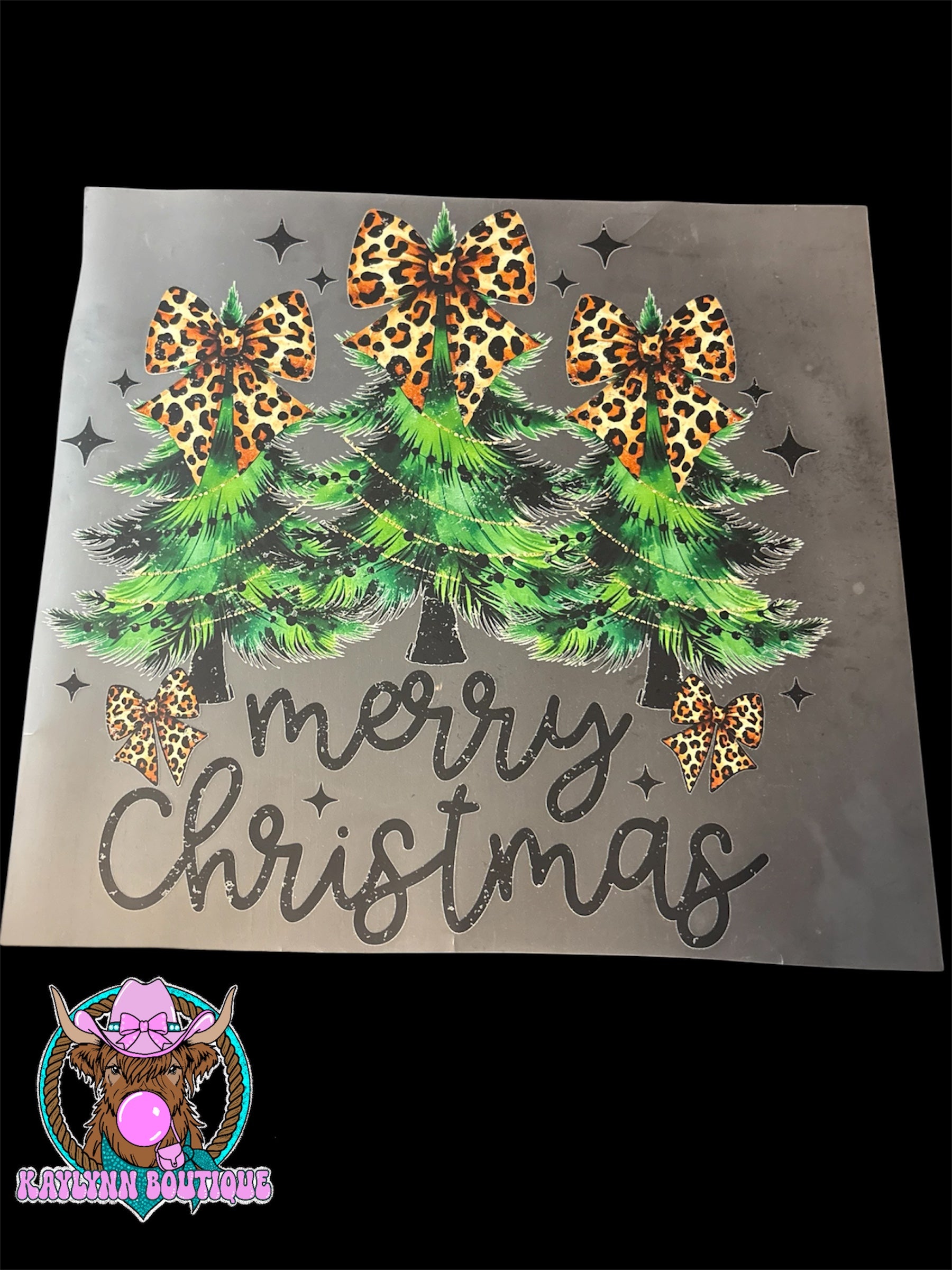 Cheetah Merry Christmas